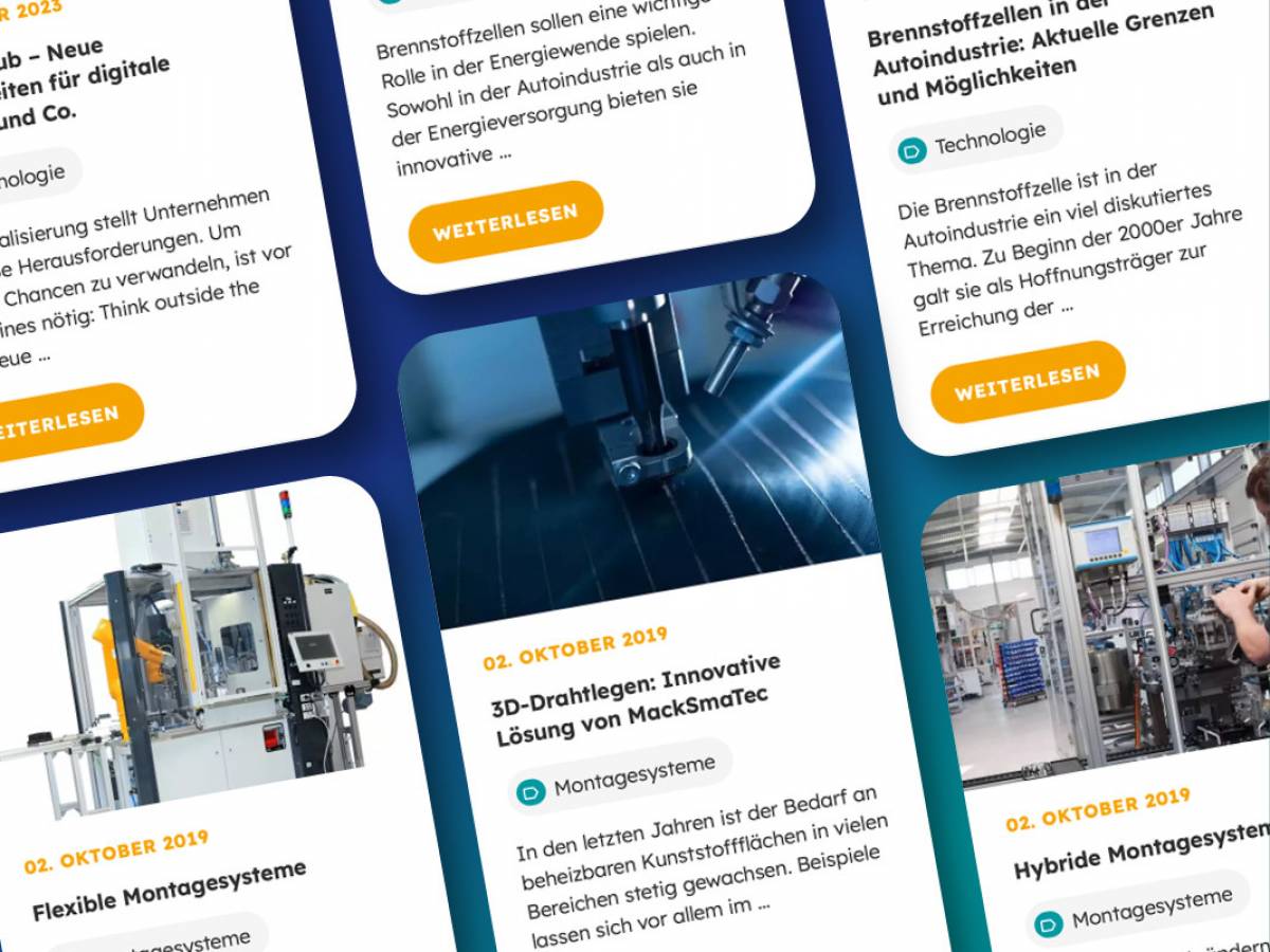 Vorschaubild für die Unterseite: Blog