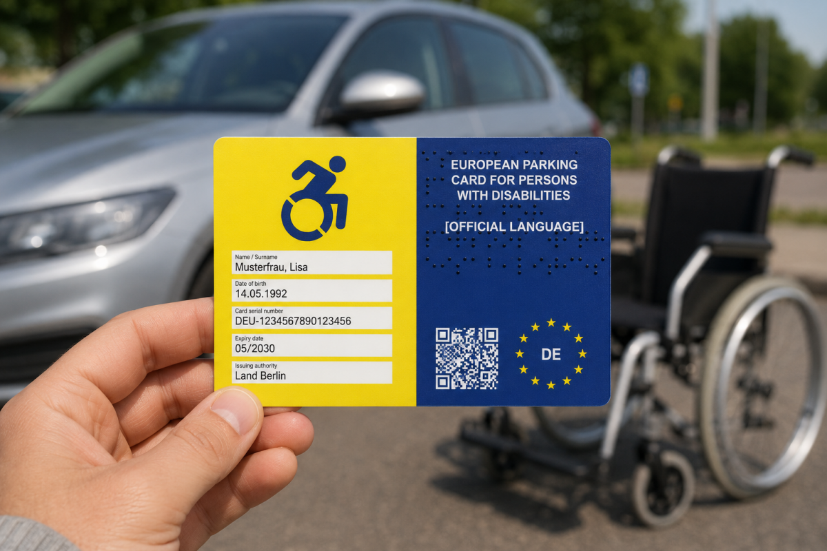 Einheitliche EU-Behindertenausweise bis 2028 Cover