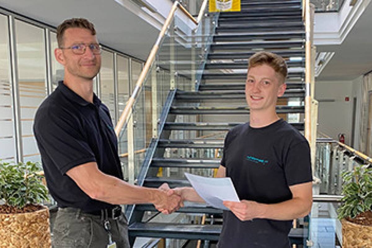 Der beste Elektroniker-Lehrling in Thüringen! Cover